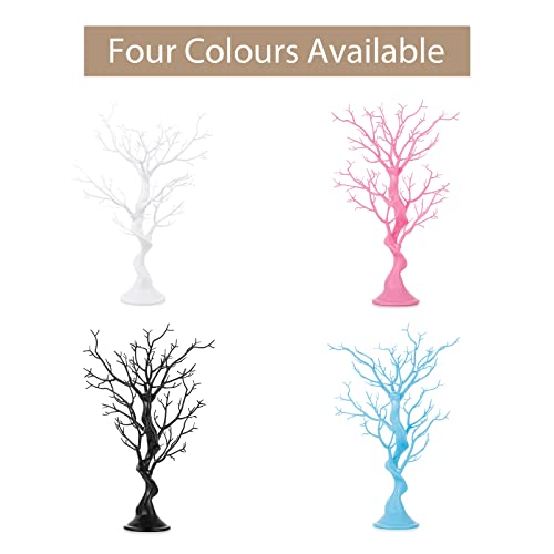 Sziqiqi Small Artificial Tree For Table Centerpiece Black Fake Trees 1.9Ft Faux Tree For Party Birthday Garden Home Halloween Decorations Gothic #TOP6