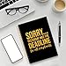 PUVOXHO Sorry Yesterday was The Deadline for All Complaints 160 Blank Pages Spiral Notebook, Office Pranks Gifts, Funny Gifts for Boss Leader Supervisor Mentor Coworker Family Friend