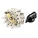 uxcell 4P11T 4 Pole 11 Throw 4 Deck Band Channel Rotary Switch Selector with Plastic Knob