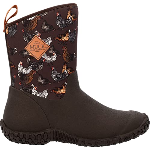 MUCK Boot Women's Wm29ck Mid Calf Boot, Brown, 9