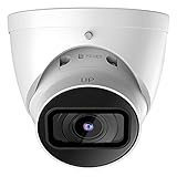 8MP 4K Starlight PoE IP Camera Turret w/5X Optical Zoom/2.7~13.5mm Motorized Lens,Outdoor 4K...