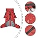 Csnbfiop Dog Raincoats Ponchos Hoodie 7 Sizes to Choose Adjustable Pet Rain Coat Rainwear Walks and Outings