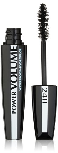 L'Oreal Paris Voluminous Power Volume 24H Waterproof Mascara, 696 Blackest Black, 0.33 Fluid Ounce