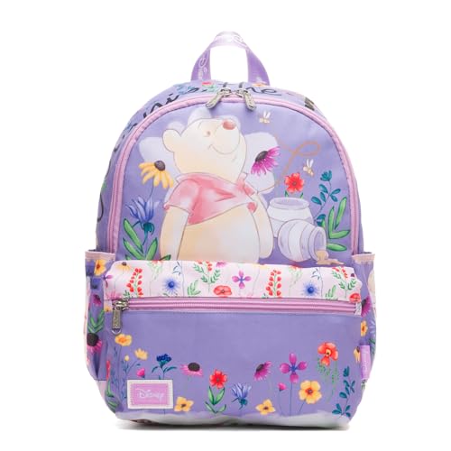 Wondapop Disney Minicarro Pooh Flutuante no Azul 33 cm Deluxe Nylon Mochila