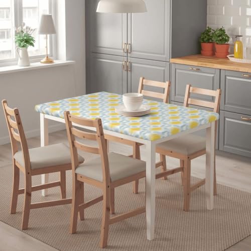 Nappe extensible résistante à l'huile et imperméable lavable blanche 122cm