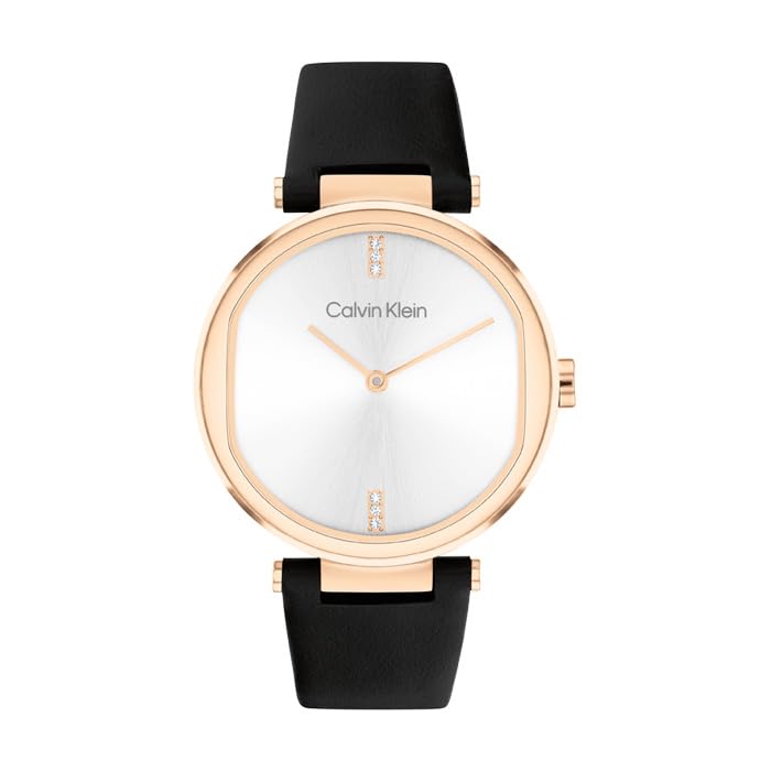 Sensations Qtz Basic Slim Silver White Round Dial Women's Watch|Leather Material|Multi Color Band - 25100111-image-41