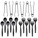 Disposable Serving Utensils, Plastic Serving 10