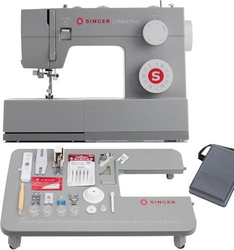 SINGER Heavy Duty Holiday Bundle - 4452 Heavy Duty Sewing Machine with...