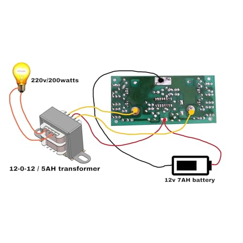 Image of 12 Volt 200 Watt Inverter Board Based Frequency Adjustable Inverters Motherboard Pack of 1
