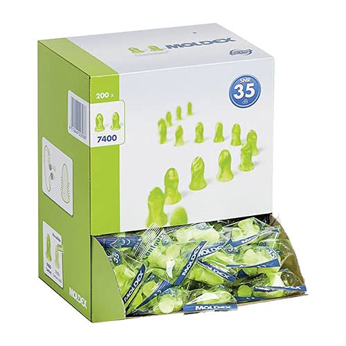 Moldex Contours 7400 Earplugs Standard Size-SNR:35db 200Pairs