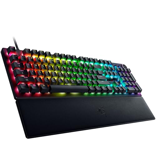 Huntsman V3 Pro 8KHz - Dimensione intera PC Tastiera meccanica da gioco - 8KHz HyperPolling - Switch ottici analogici - regolabile 0,1-4,0mm - Snap Tap - Rapid Trigger - QWERTY US Layout | Nero - Tastiera gaming - Immagine 14
