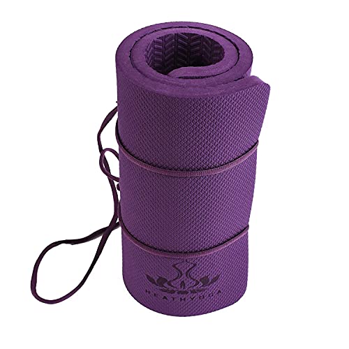 Heathyoga Yoga Knee Pad, Great For Knees And Elbows While Doing Yoga And Floor Exercises, Kneeling Pad For Gardening, Yard Work And Baby Bath. 26"X10"X½ #TOP2