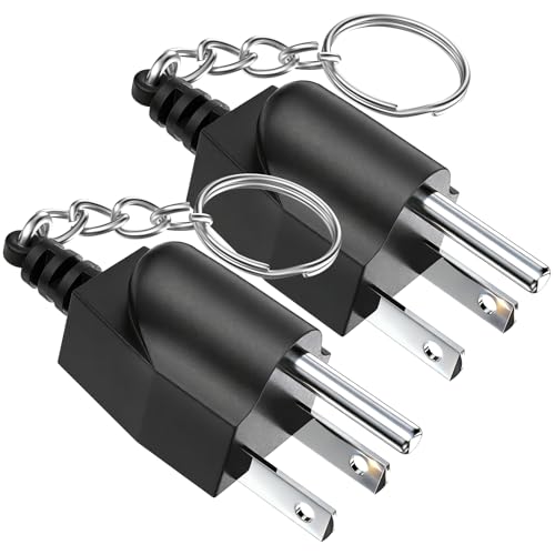 Generator Grounding Plug with Keychain - Portable Neutral Ground Bonding