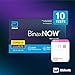 BinaxNOW COVID-19 Antigen Self Test, 1 Pack, 10 Tests Total, COVID Test With 15-Minute Results Without Sending to a Lab, Easy to Use at Home