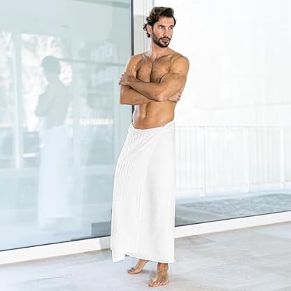 nice homeit Handtuch-Set, 6-teilig, 100% Baumwolle, weich und sehr saugfähig, Handtuch-Set für Badezimmer, Gesicht und Bidet in verschiedenen Größen, hergestellt in Italien, Weiß und Grau – Bild 5