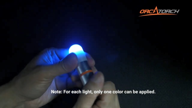 Balise De Plongée ORCATORCH SD01PRO – Lumière LED Vert, Modes Fixe Et Clignotant, Étanche 150m, Autonomie 70h