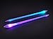 Sacred Flow Art Spectrum LED Staff - 32 Color Modes - LED Juggling Staff - Full Length LEDs - Light Saber - Rechargable 8 Hour Battery Life
