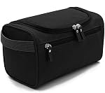 Sac de toilette, Sac de salle de bains pour homme, grand imperméable avec compartiment mesh et zip, Maquillage de toilette de voyage Organisateur Laver Sac Sac de bain pour hommes et femmes