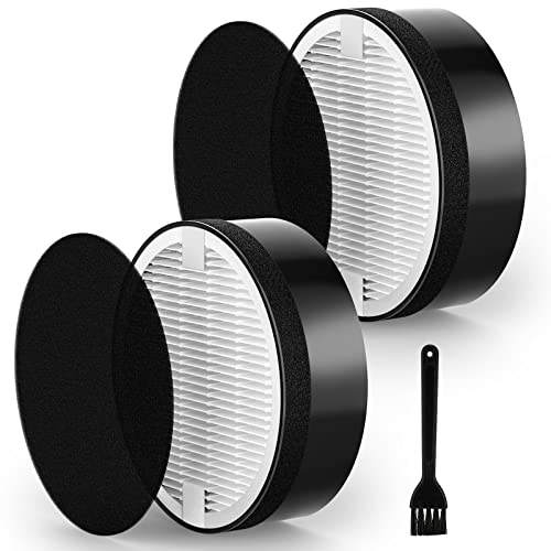 Image of LV-H-132 Replacement Filter Compatible with LEVOIT LV-H-132 Air Puri-fier Replacement Filter, Part # LV-H-132-RF, 2 Pack