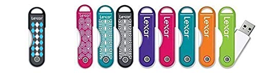 Lexar JumpDrive TwistTurn USB 2.0 Flash Drive 32GB, Assorted Colors Please Note: This is for 1 JumpDrive (No Color Choice) Easily Slips onto a Keychain or a Bag.