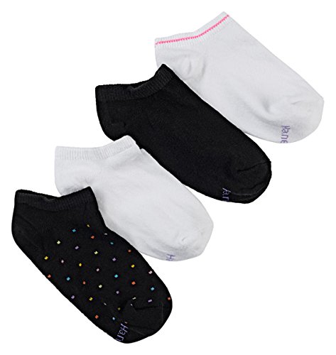 Hanes Girls' Comfortblend Liner Socks 6-Pack - Small, Assorted