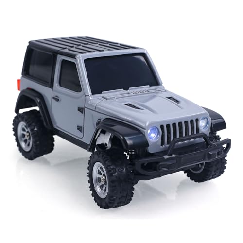 Image of RTR 1 /36 Radio Control Crawler 3601A 4X4 RC Off Road Car Model Light System Battery Mini Vehicle Model Gift Collection Hobby Grade Model for 14+ Ages