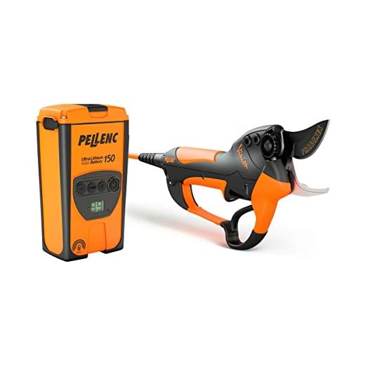 Cesoie elettriche professionali con zaino PELLENC VINION 150 a.57095