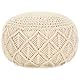 Pouf Vidaxl Handgefertigter Sitzsack aus Baumwolle, 45×30 cm