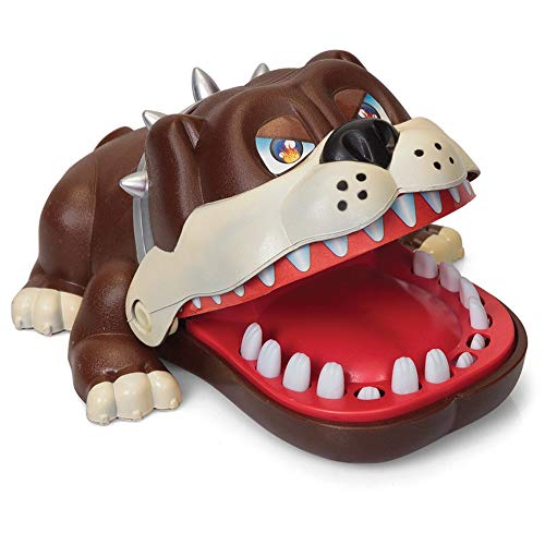 Premium Bully beim Zahnarzt Geschicklichkeitsspiel - Aktionsspiel Lernspiel Arzt Spiel Hund Dog Puppy Reflex Game Partyspiel Gesellschaftsspiel - Marke HUKITECH