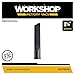 WORKSHOP Wet/Dry Vacs Shop Vacuum Accessories WS17802A Crevice Tool Attachment for Wet Dry Vacuum Cleaners, Fits 1-7/8-inch Extension Wands and Hoses