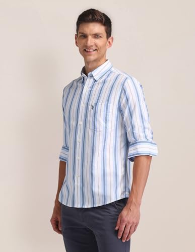 Image of U.S. POLO ASSN. Men's Cotton Regular Fit Shirt
