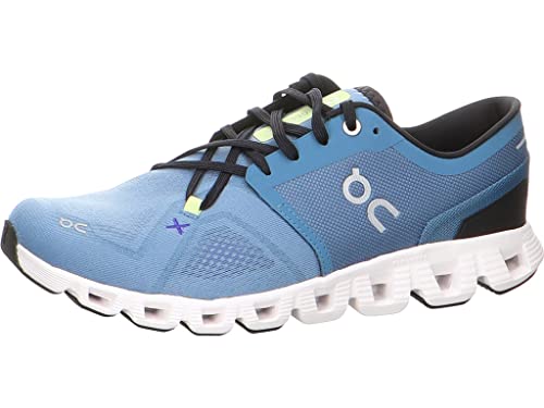 ON Cloud X 3 Mens Shoes Size 13, Color: Pewter/White