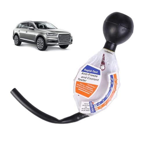 Mikiuly Probador de Refrigerante, Probador de Anticongelante, Comprobador de Protección contra Heladas para Coche, Tipo De Dial Prueba Rápida Calibrar Densitómetro, Herramientas Reparación Automotriz