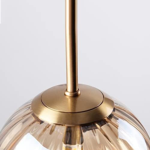 Suspension verte circulaire au design globe pour intérieur soigné - 6