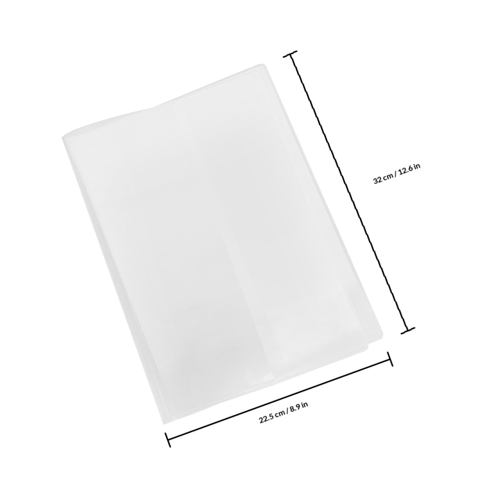 Copertina Trasparente Quaderno A5 in Pvc, 10 Pezzi