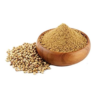 Aiva Coriander Ground Powder | Dhaniya Powder | Ground Coriander Spice - (Indian Dhania) Spice, Indian Origin | All Natural, Salt-Free | Vegan | (200gm (7 oz))