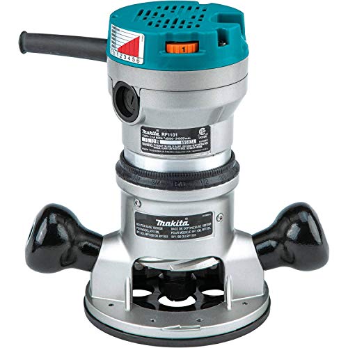 Makita 2-1 4 HP Router, Teal (RF1101)