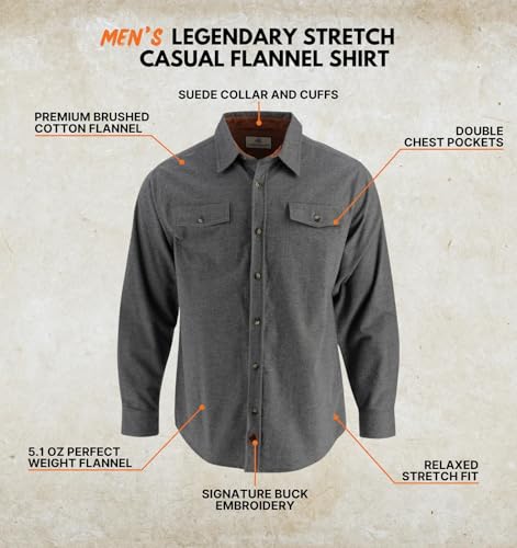 Image of Legendary Whitetails Men's Legendary Flannel Shirt