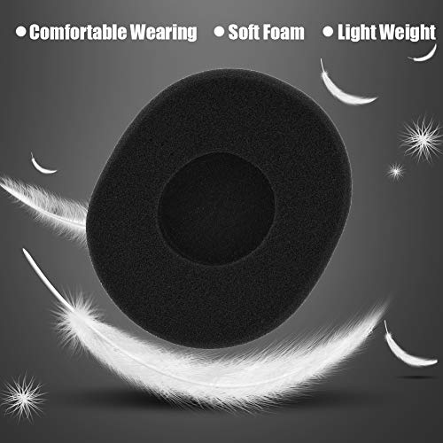 VBESTLIFE Foam Earbuds Case, Soft Foam Earbuds Cover for H800/H150/H151/H110, Breathable, Ergonomic Design, Black - Image 3
