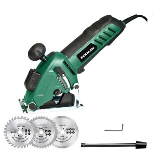 Mini Circular Saw with Three Blades
