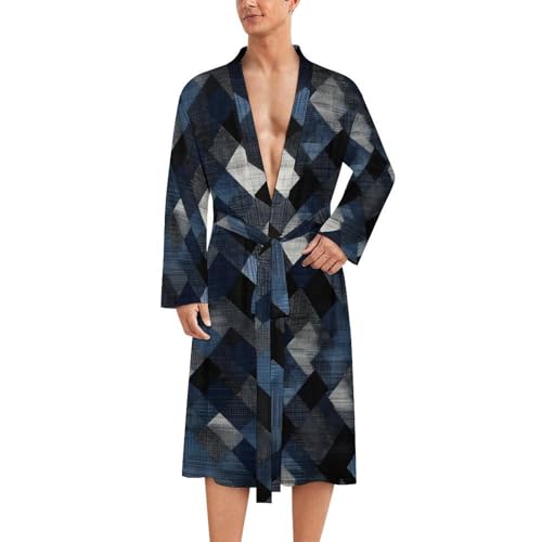 Peignoir de bain homme léger pour les matinées d'été et spa