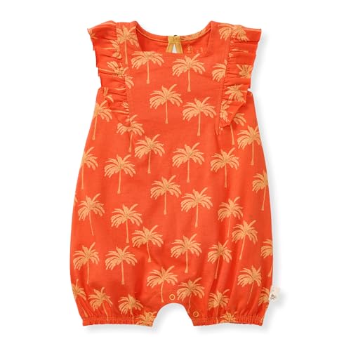 Burt's Bees Baby Baby Girls Rompers, One Piece Jumpsuits, 100% Organic Cotton and Toddler Layette...
