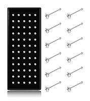 Algopix Similar Product 13 - Jstyle 22G 60 Pcs Stainless Steel Nose