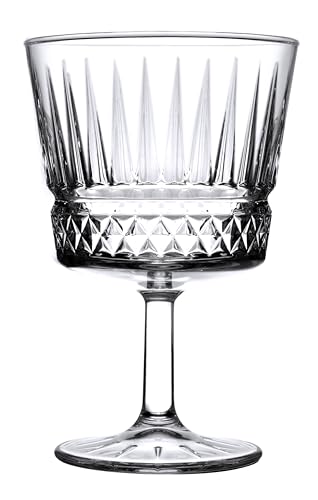 Pasabahce Elysia Cocktailgläser – 260 ml – 4 Stück – Espresso-Martini-Stiel-Champagnergläser für Cocktails, Gin, Wein für Feiern, Restaurant, Partys