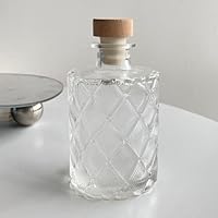 Amazon｜ワインボトル ガラス 200ml ボトル ヴィンテージ風 ワイン