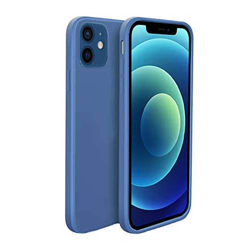 Richgle Cover per iPhone 12 & Pellicola Vetro