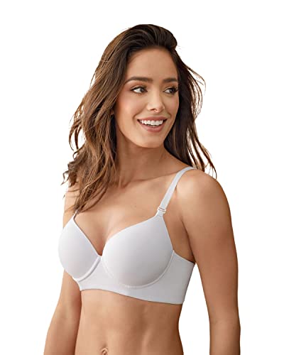 Leonisa Push Up Bra With Underwire Cups And Extra Support - Bras For Women White #TOP6