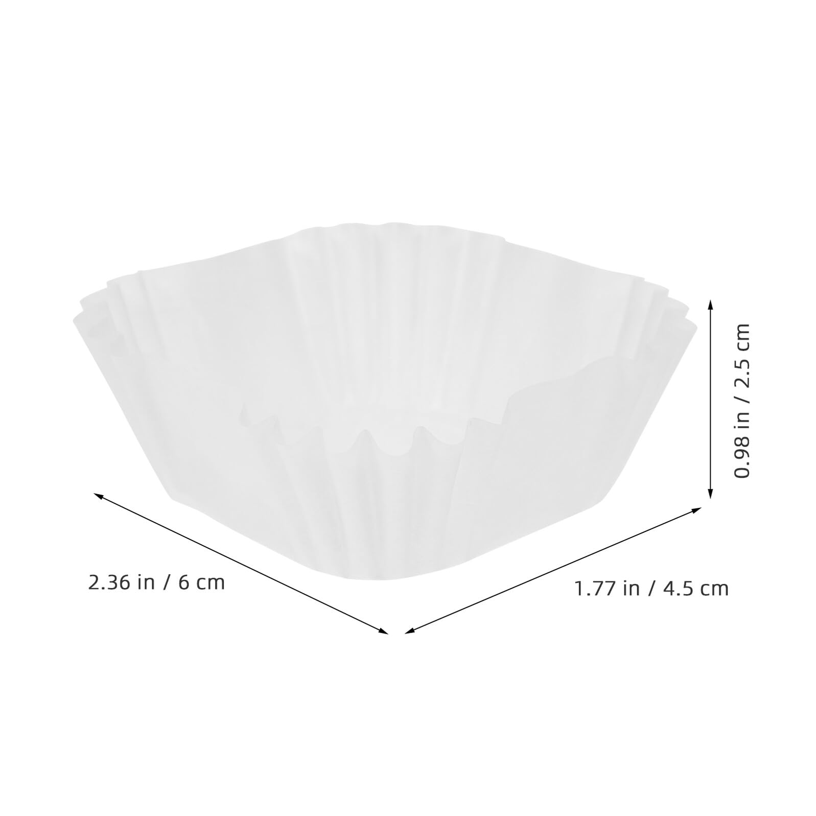 Generic 3000 Piezas Unidades Moldes Cuadrados para Hornear Muffins Papel Antiadherente Resistentes al Aceite y Altas Temperaturas para Mini Cupcakes Tartas Pasteles Fiestas