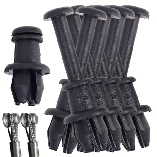 Cuerda de estante de maletero resistente con abrazaderas de nailon reforzado 4