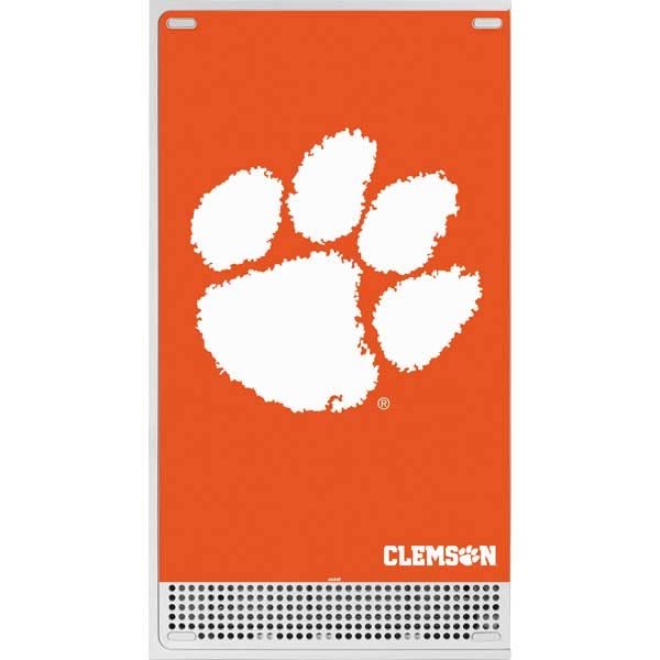 Skinit Decal Gaming Skin Compatible with Xbox Series S Bundle - Officially Licensed Clemson University Tiger Print Design